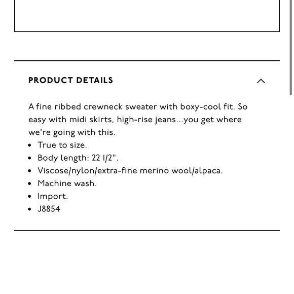 Madewell | Relaxed Crewneck Sweater Grey Donegal - Picture 7 of 7